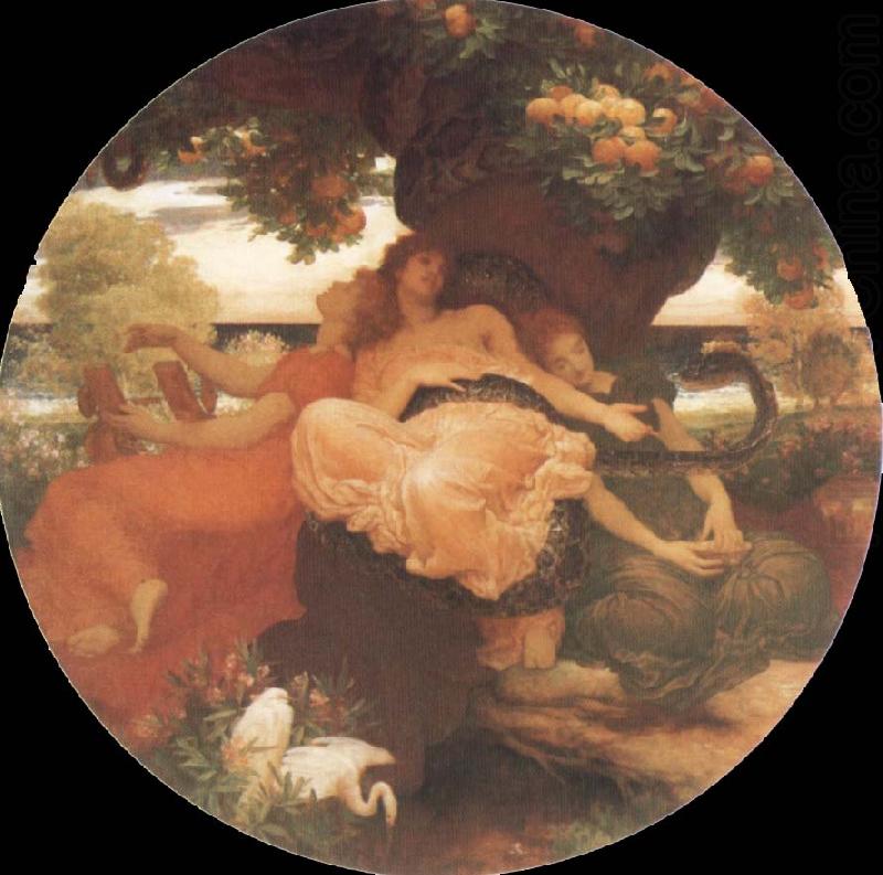 Frederick Leighton Garden of the Hesperides china oil painting image